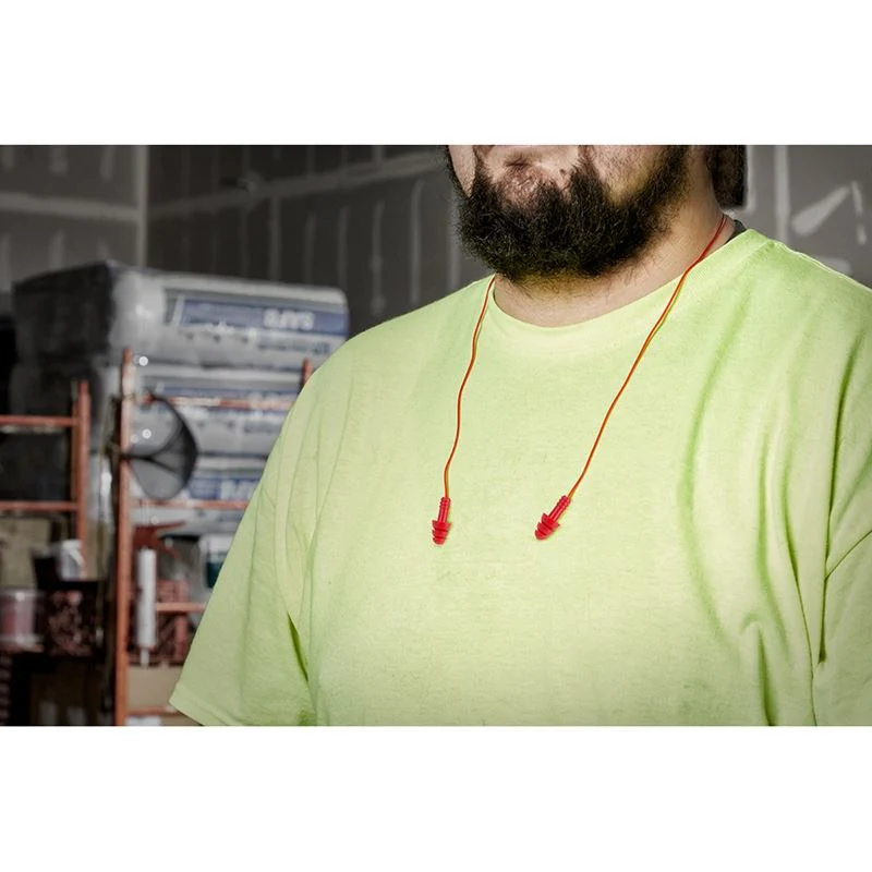 48-73-3151 Reusable Corded Earplugs - 3 Pack - Image 6