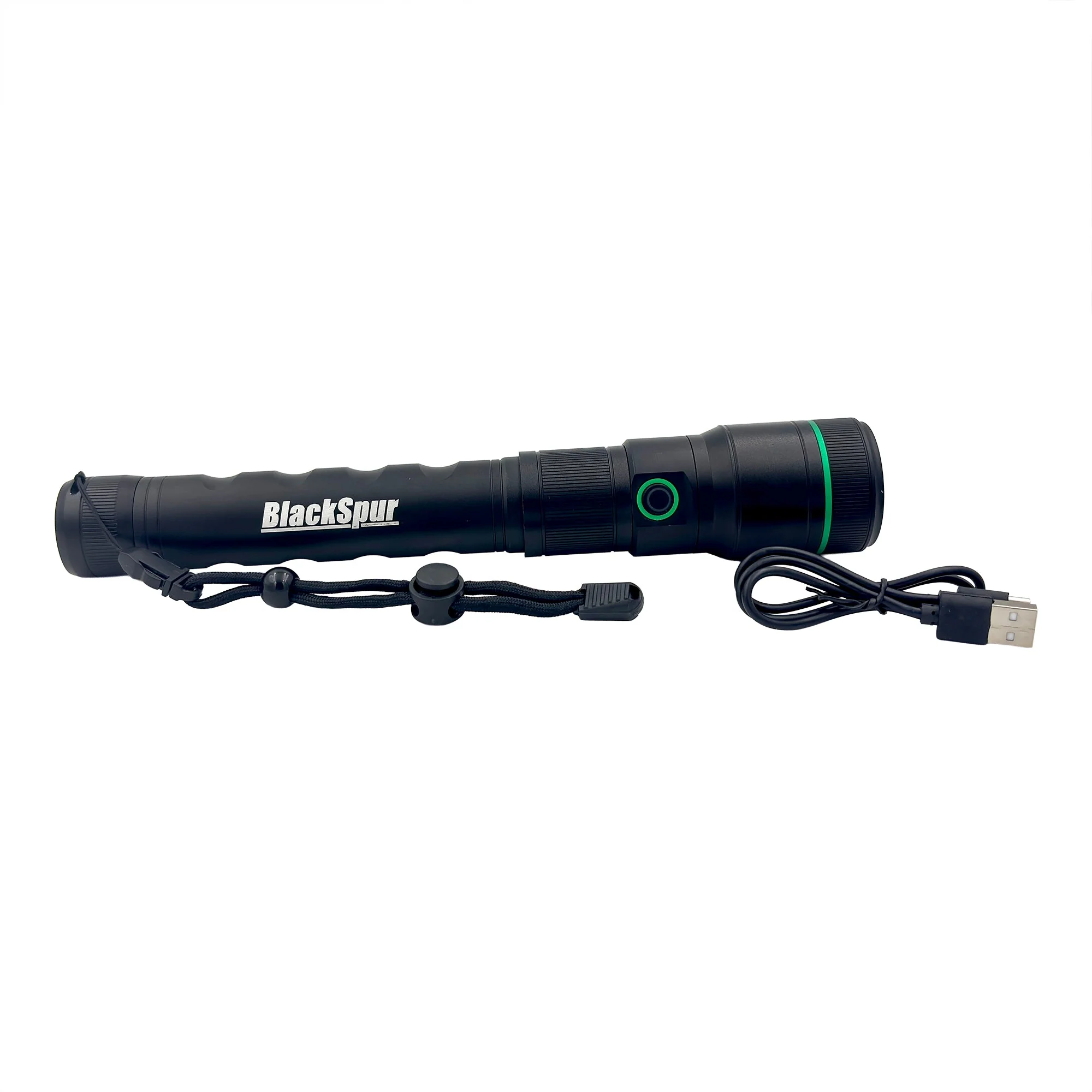 BlackSpur 89110 3000LM Rechargeable Flashlight - Image 2