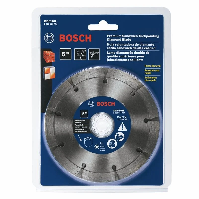 Bosch | DD510H 5 In. Premium Sandwich Tuckpointing Blade - Image 2