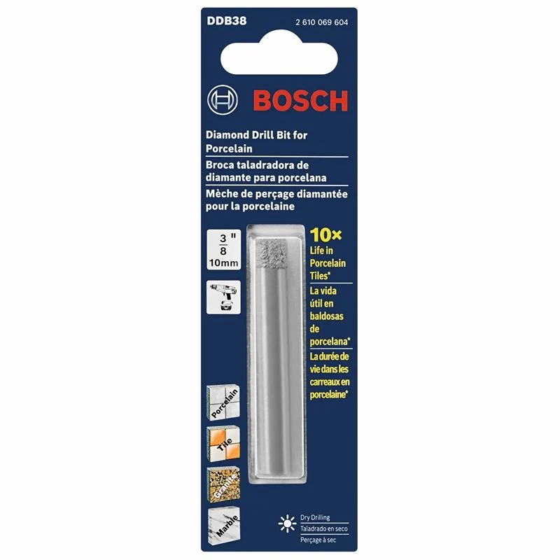 Bosch DDB3PC 3 pc. Porcelain Diamond Drill Bit Set - Image 5