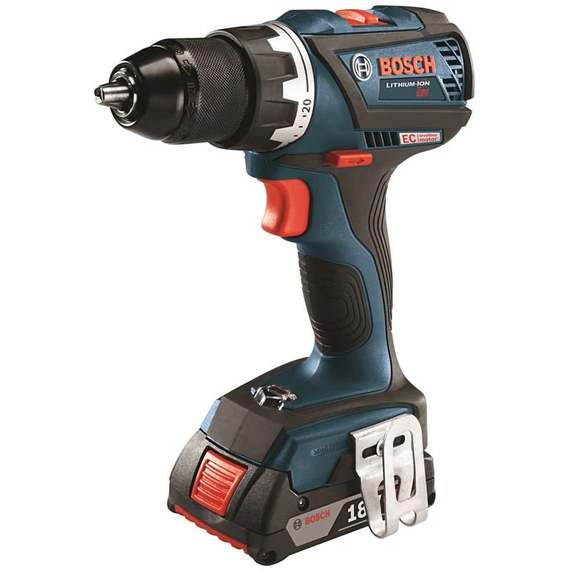 Bosch | DDS183-02 18V EC Brushless Compact Tough 1/2 In. Drill/Driver Kit | BFP - Image 2