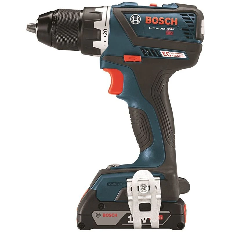 Bosch | DDS183-02 18V EC Brushless Compact Tough 1/2 In. Drill/Driver Kit | BFP - Image 4