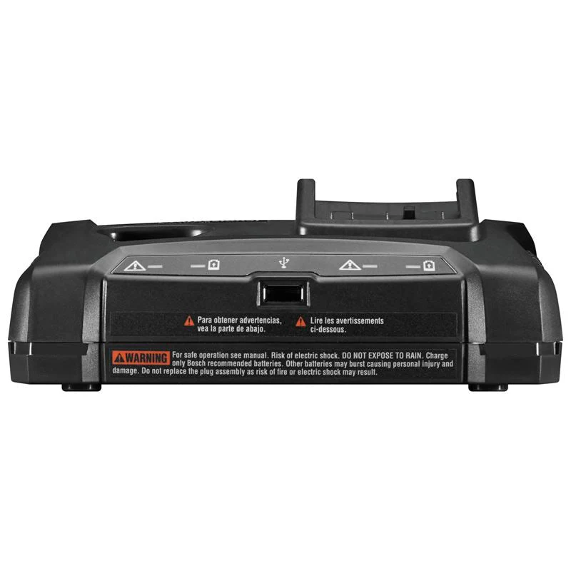 BOSCH GAX1218V-30 18V/12V Dual-Bay Lithium-Ion Battery Charger - Image 4