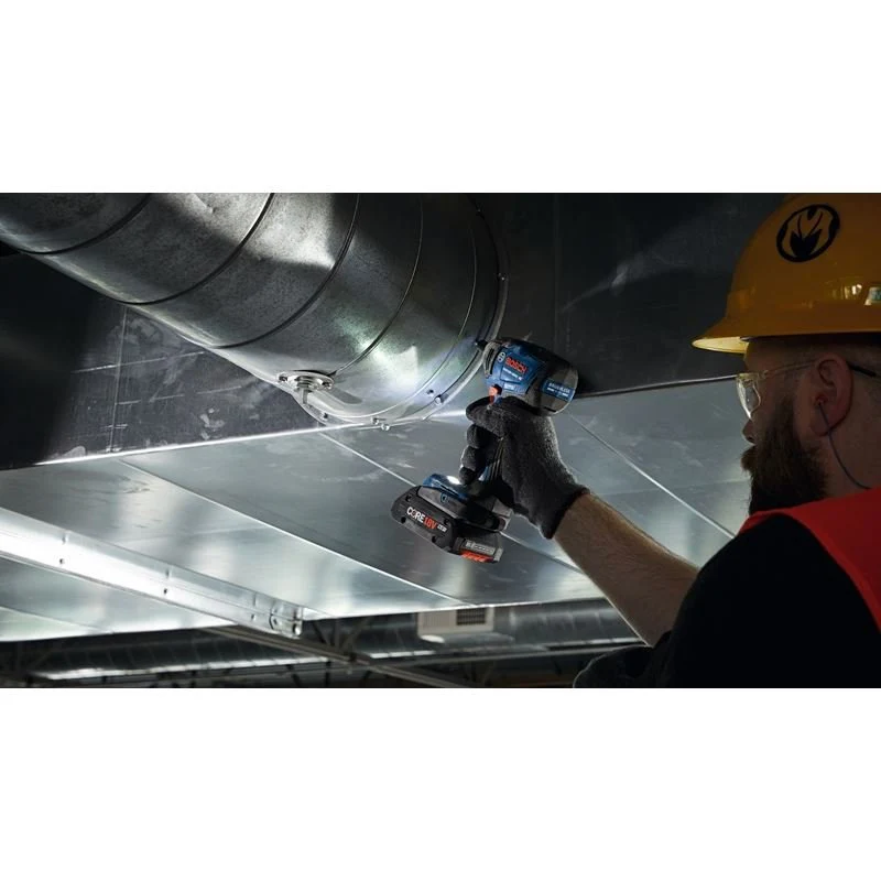 Bosch GDR18V-1860CB25 18V Connected-Ready 1/4 In. Hex Impact Driver Kit with (2) CORE18V 4.0 Ah Compact Batteries and (1) Connectivity Module - Image 6