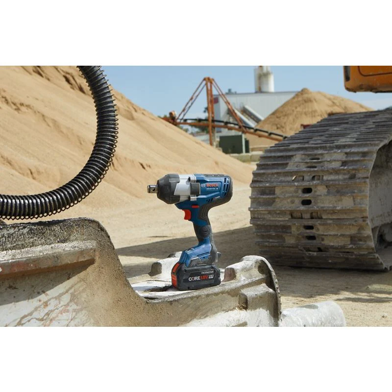 Bosch GDS18V-770CN PROFACTOR 18V Connected-Ready 3/4 In. Impact Wrench with Friction Ring and Thru-Hole (Bare Tool) - Image 6