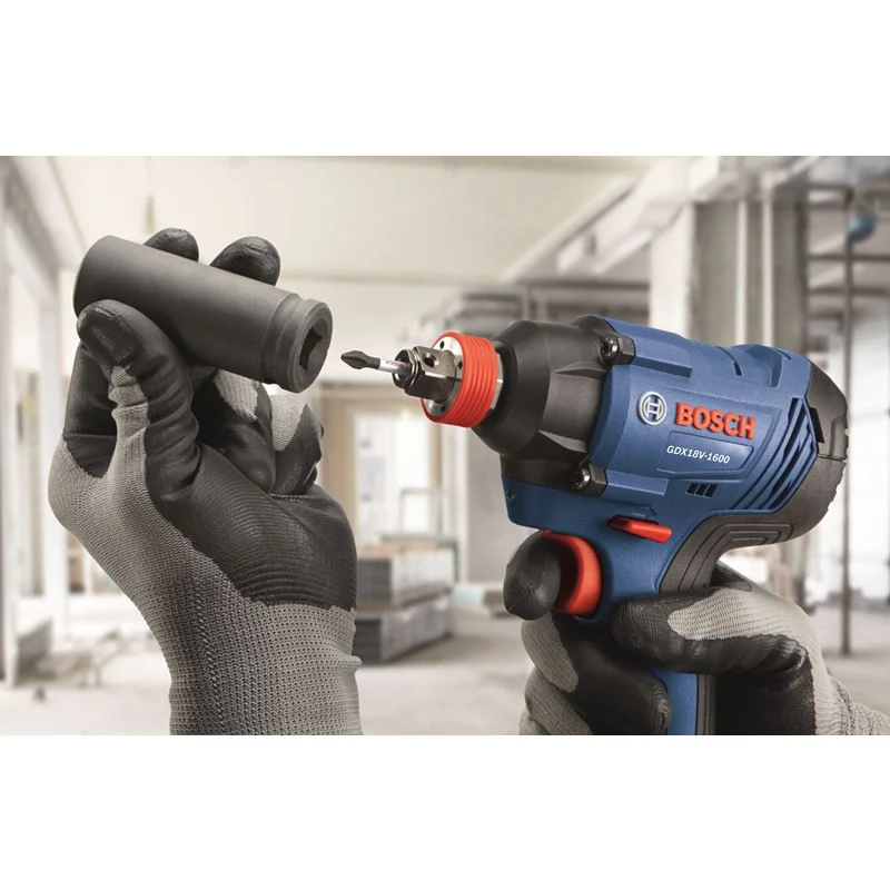 Bosch GDX18V-1600B12 18V Freak 1/4 In. and 1/2 In. Two-In-One Bit/Socket Impact Driver Kit - Image 3