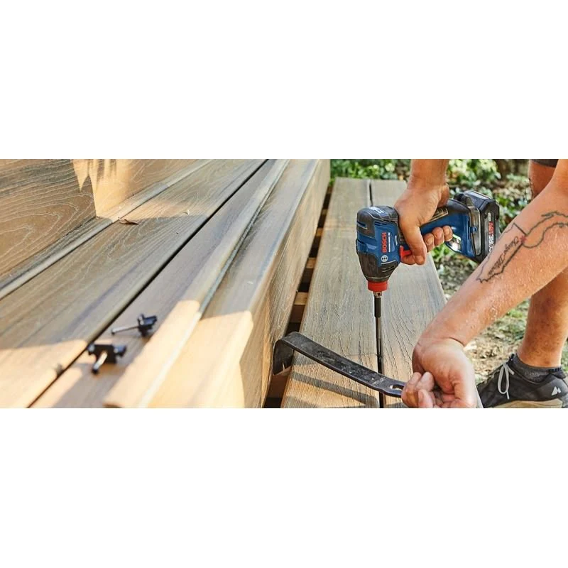 Bosch GDX18V-1860CN 18V Brushless Connected-Ready Freak 1/4 In. and 1/2 In.Two-In-One Bit/Socket Impact Driver (Bare Tool) - Image 2