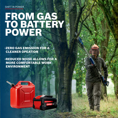 BOSCH GKE18V-25TPN18X 18V 10 In. Pole Chainsaw (Kit) - Image 4