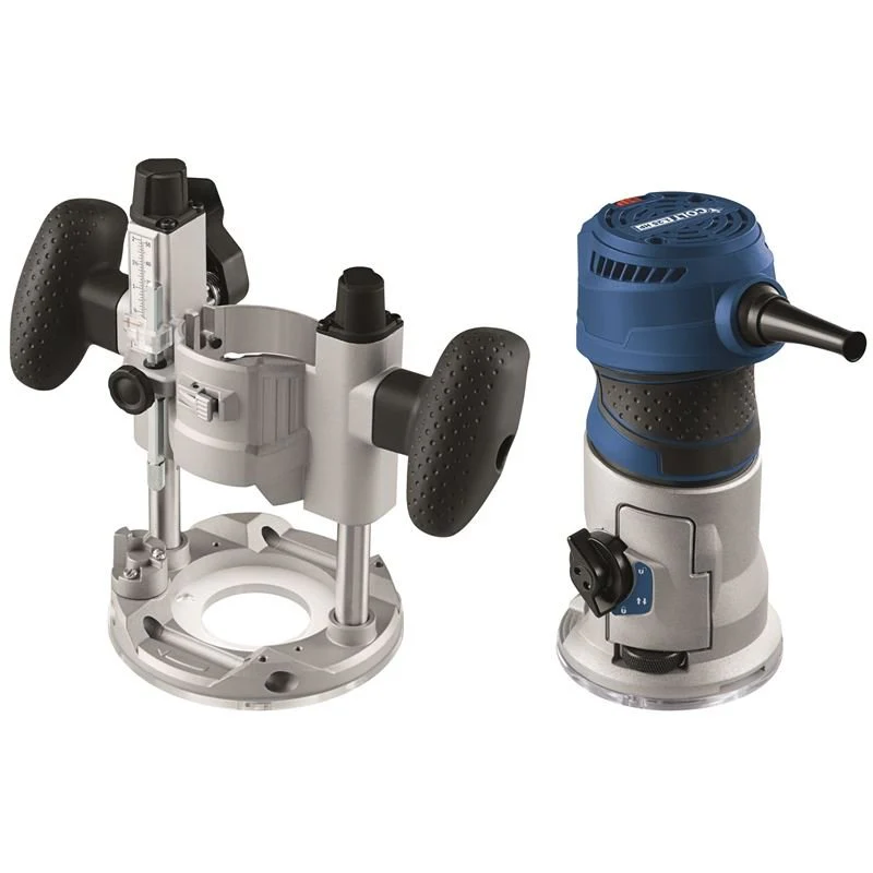 Bosch GKF125CEPK Colt 1.25 HP (Max) Variable-Speed Palm Router Combination Kit - Image 4