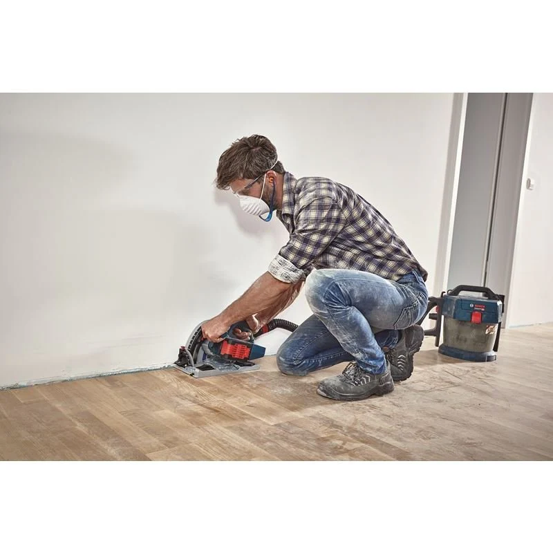 Bosch GKT18V-20GCL PROFACTOR 18V Connected-Ready 5-1/2 In. Track Saw with Plunge Action (Bare Tool) - Image 6
