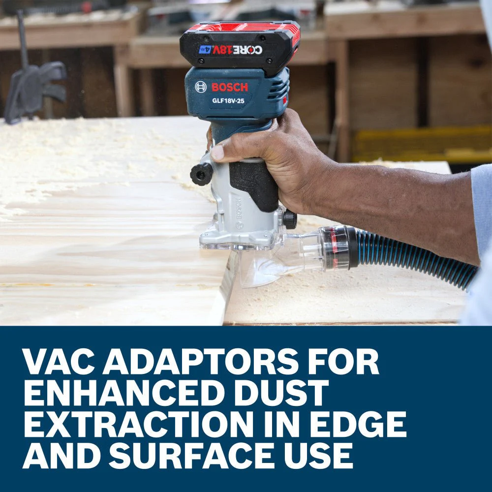 Bosch GLF18V-25N 18V Laminate Trim Router - Image 3