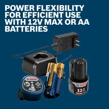 Bosch GLL330-42CGL 12V Max 360⁰ Connected Green-Beam Three-Plane Leveling and Alignment Laser with (1) 12V Battery - Image 4