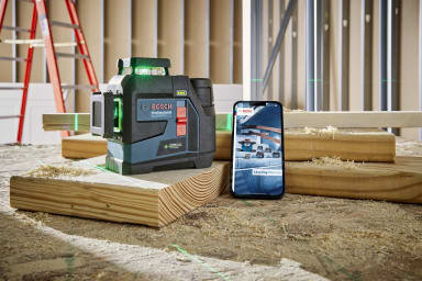 Bosch GLL330-42CGL 12V Max 360⁰ Connected Green-Beam Three-Plane Leveling and Alignment Laser with (1) 12V Battery - Image 5