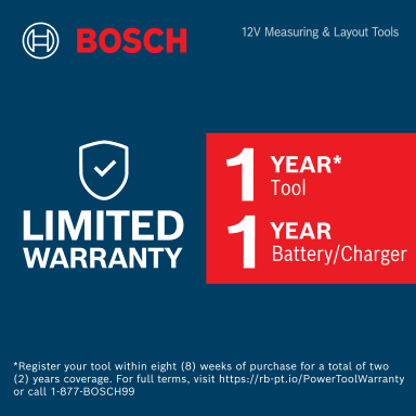 Bosch GLL330-42CGL 12V Max 360⁰ Connected Green-Beam Three-Plane Leveling and Alignment Laser with (1) 12V Battery - Image 6