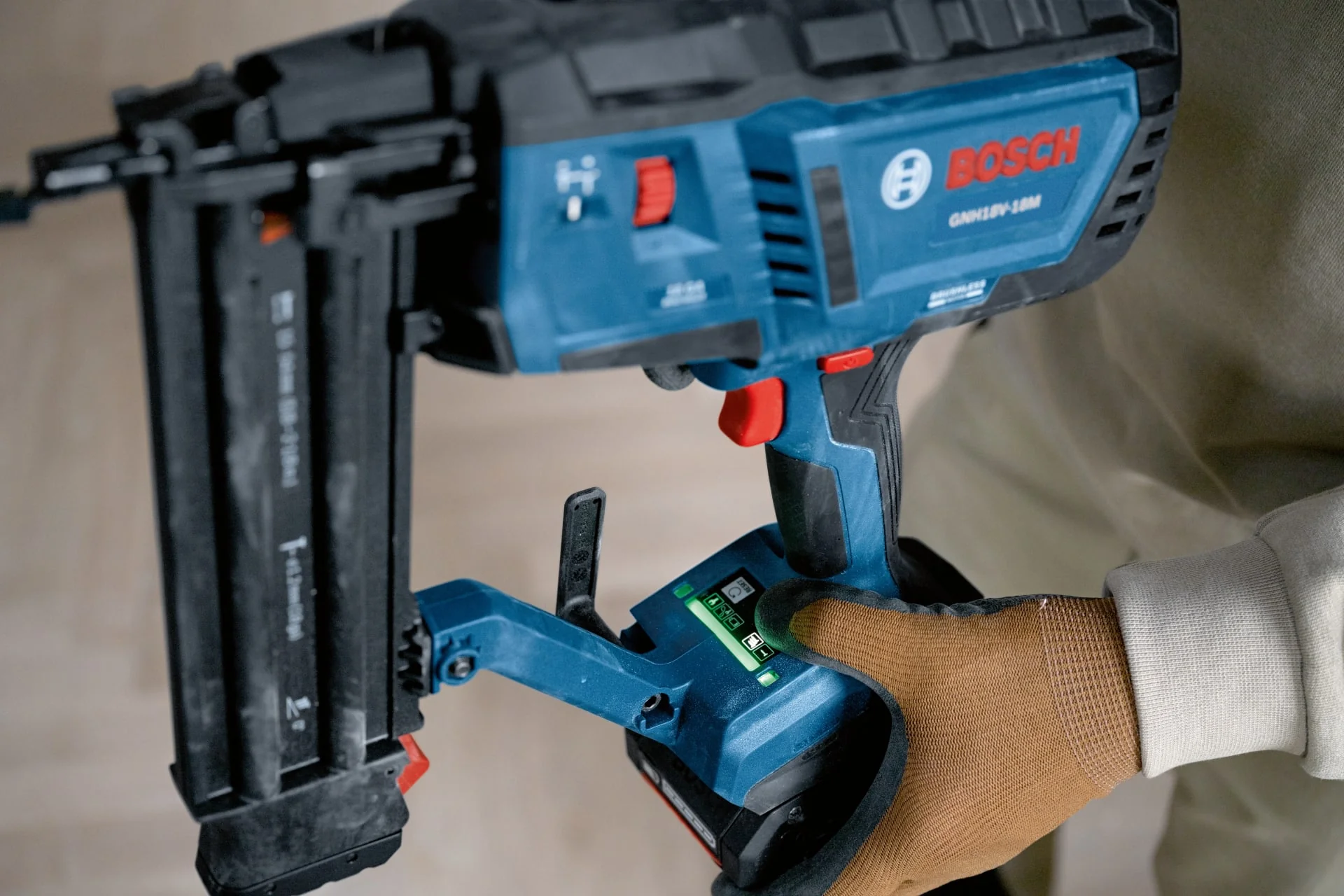 Bosch GNH18V-18MN 18V Brushless 18-Gauge Brad Nailer (Bare Tool) - Image 3
