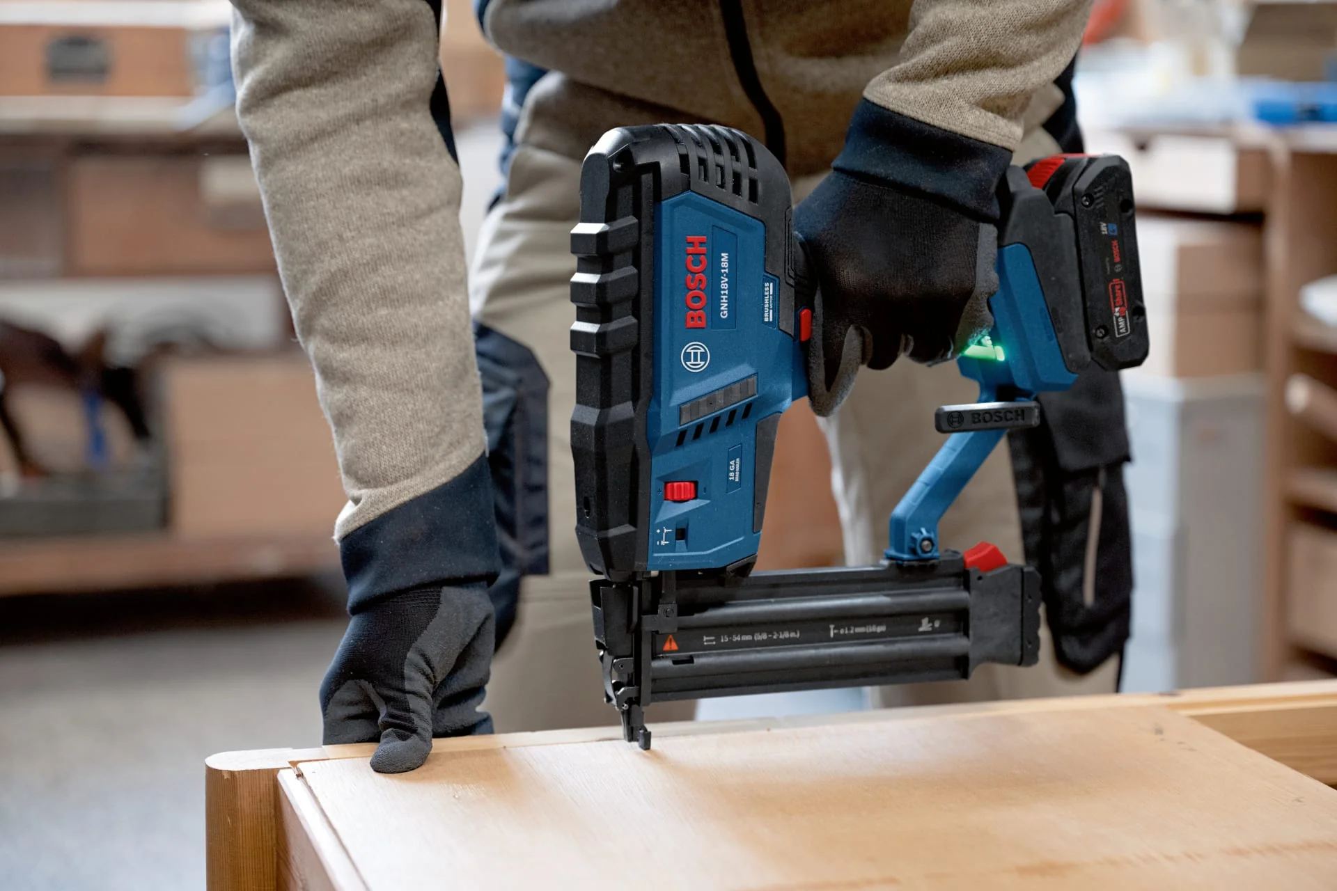 Bosch GNH18V-18MN 18V Brushless 18-Gauge Brad Nailer (Bare Tool) - Image 6