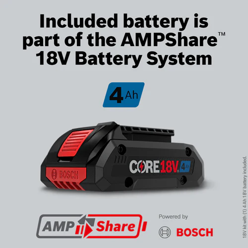 Bosch GRL4000-90CHVGK 18V REVOLVE4000 Connected Green-Beam Self-Leveling Horizontal/Vertical Rotary Laser Kit with (1) CORE18V® 4 Ah Advanced Power Battery - Image 14