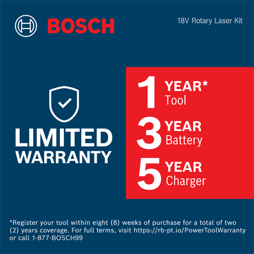 Bosch GRL4000-90CHVGK 18V REVOLVE4000 Connected Green-Beam Self-Leveling Horizontal/Vertical Rotary Laser Kit with (1) CORE18V® 4 Ah Advanced Power Battery - Image 16