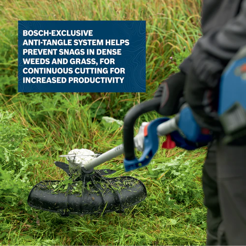 BOSCH GRT18V-40N18X 18V String Trimmer Kit - Image 4