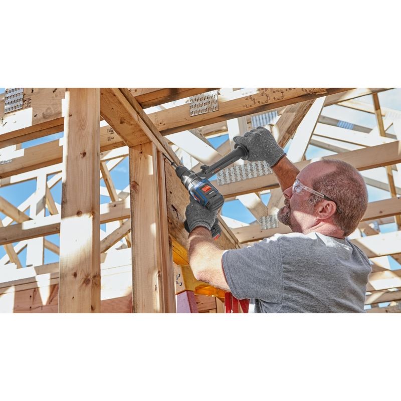 Bosch GSB18V-1330CB14 PROFACTOR 18V Connected Ready 1/2 In. Hammer Drill/Driver Kit with (1) CORE 18V 8 Ah High Power Battery - Image 10