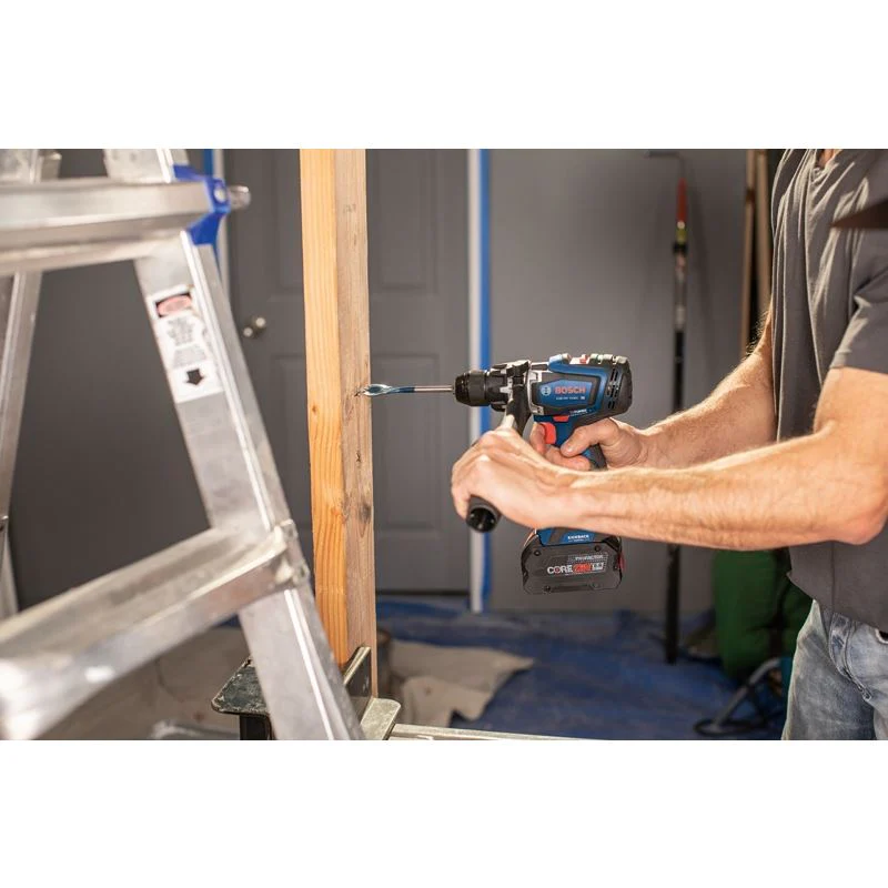 Bosch GSB18V-1330CB14 PROFACTOR 18V Connected Ready 1/2 In. Hammer Drill/Driver Kit with (1) CORE 18V 8 Ah High Power Battery - Image 14
