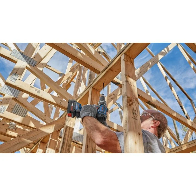 Bosch GSB18V-1330CB14 PROFACTOR 18V Connected Ready 1/2 In. Hammer Drill/Driver Kit with (1) CORE 18V 8 Ah High Power Battery - Image 9