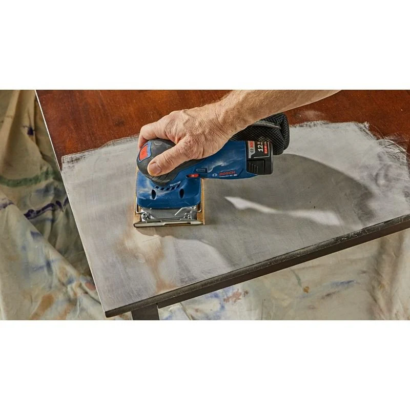 Bosch GSS12V-40N 12V Max Brushless Sheet Orbital Finishing Sander (Bare Tool) - Image 11
