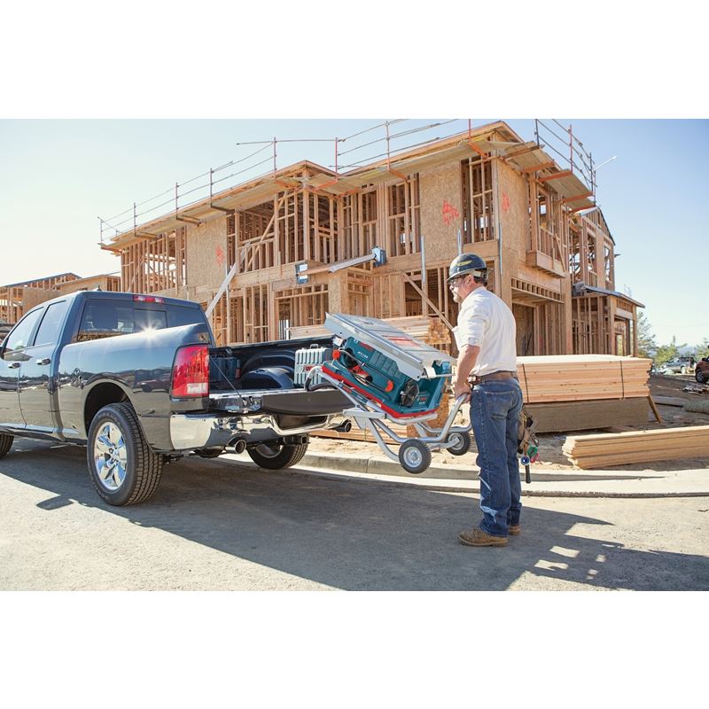 Bosch | GTS1041A-09 10 In. REAXXe Jobsite Table Saw with Gravity-Rise Wheeled Stand - Image 4