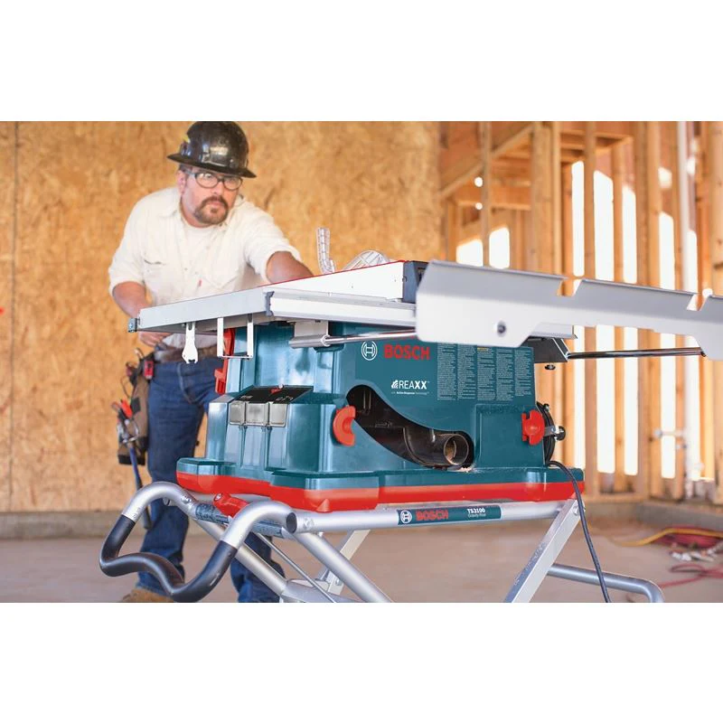Bosch | GTS1041A-09 10 In. REAXXe Jobsite Table Saw with Gravity-Rise Wheeled Stand - Image 5