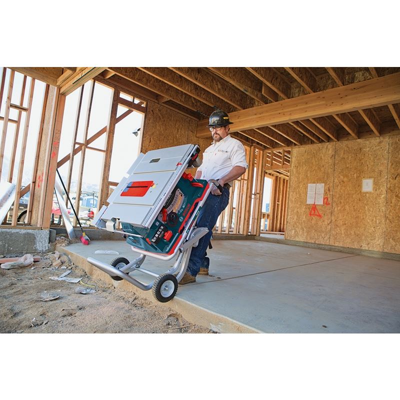 Bosch | GTS1041A-09 10 In. REAXXe Jobsite Table Saw with Gravity-Rise Wheeled Stand - Image 6