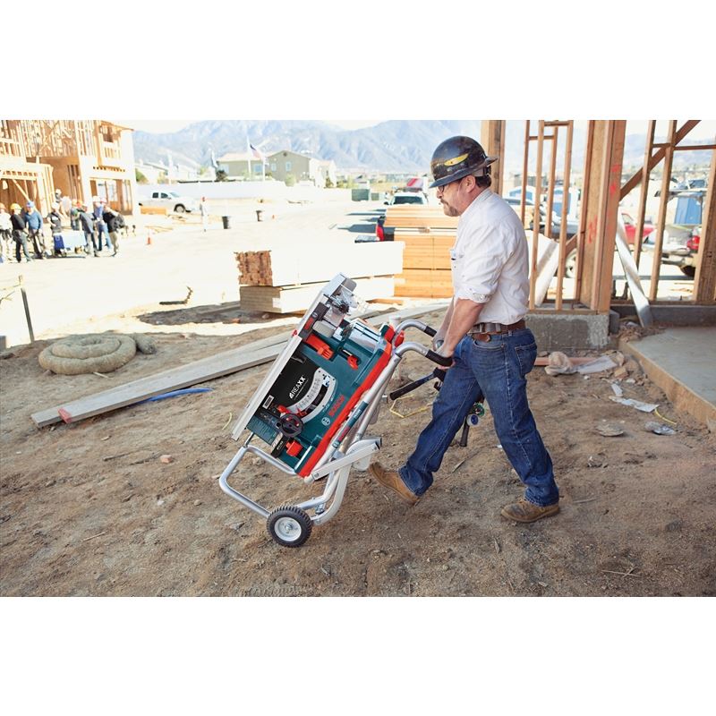 Bosch | GTS1041A-09 10 In. REAXXe Jobsite Table Saw with Gravity-Rise Wheeled Stand - Image 7