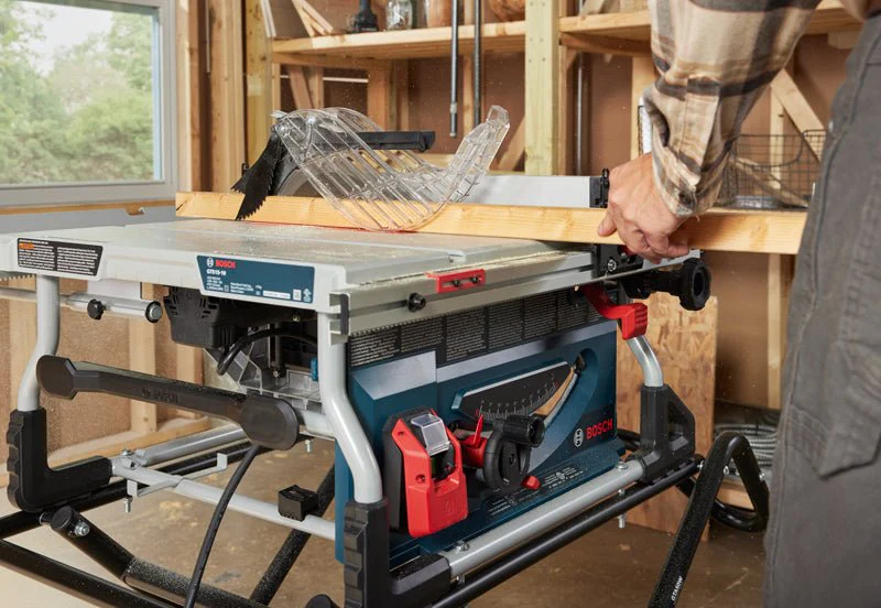 Bosch GTS15-10 10 In. Jobsite Table Saw with Gravity-Rise Wheeled Stand - Image 5