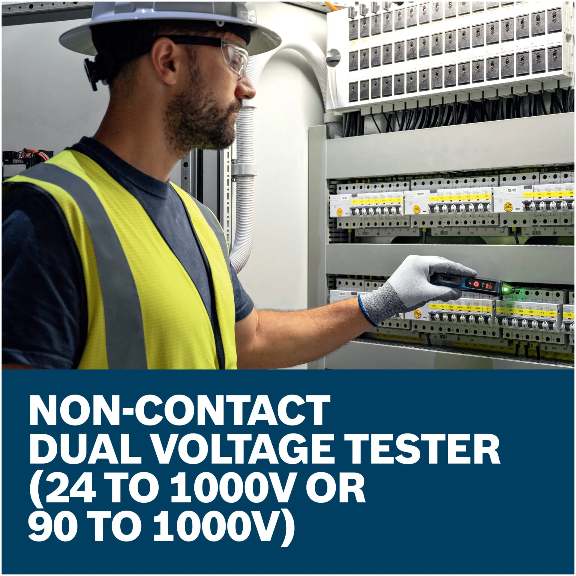 Bosch GVD1000-17 Non-Contact Voltage Tester 24-1000V AC with Flashlight - Image 5