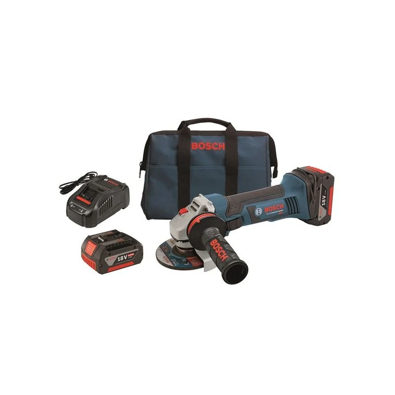 Bosch | GWS18V-45-01 18 V 4-1/2 In. Angle Grinder Kit | BFP