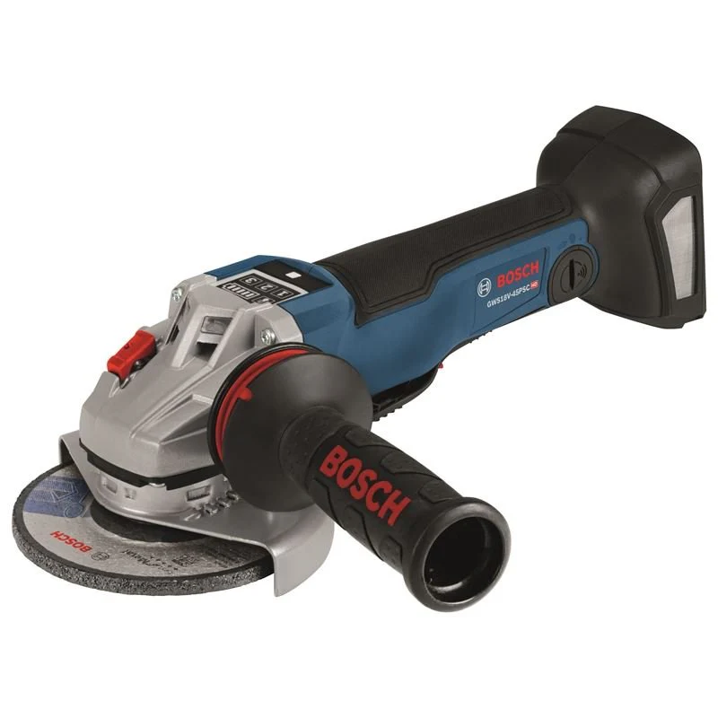 Bosch | GWS18V-45PSCB14 18V EC Brushless Connected 4-1/2 In. Angle Grinder Kit with No Lock-On Paddle Switch - Image 4