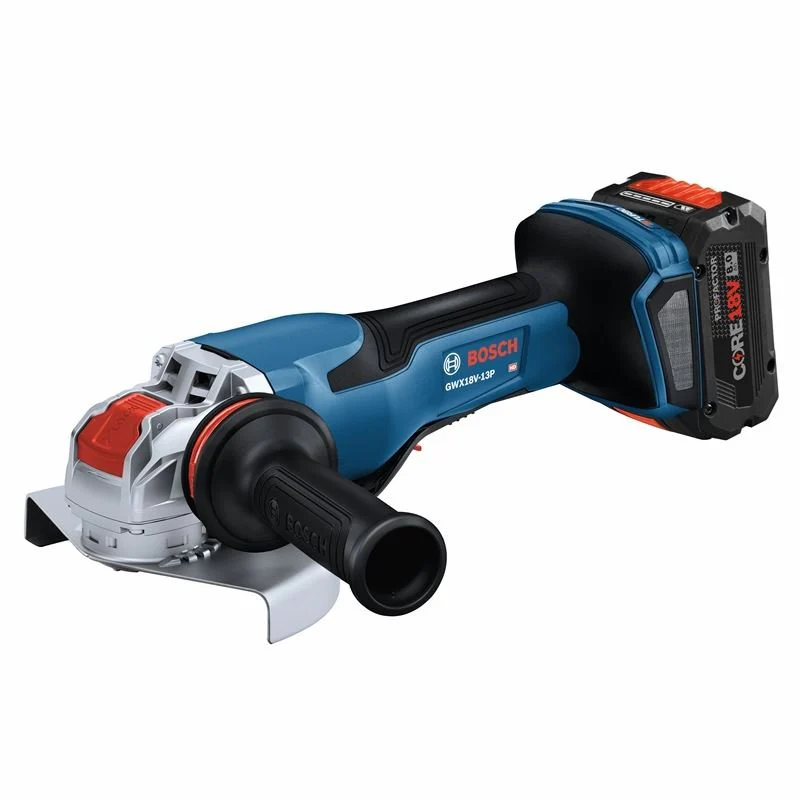 Bosch GWX18V-13PB14 PROFACTOR 18V Spitfire X-LOCK 5 - 6 In. Angle Grinder with Paddle Switch and (1) CORE 18V 8.0 Ah PROFACTOR Performance Battery - Image 2