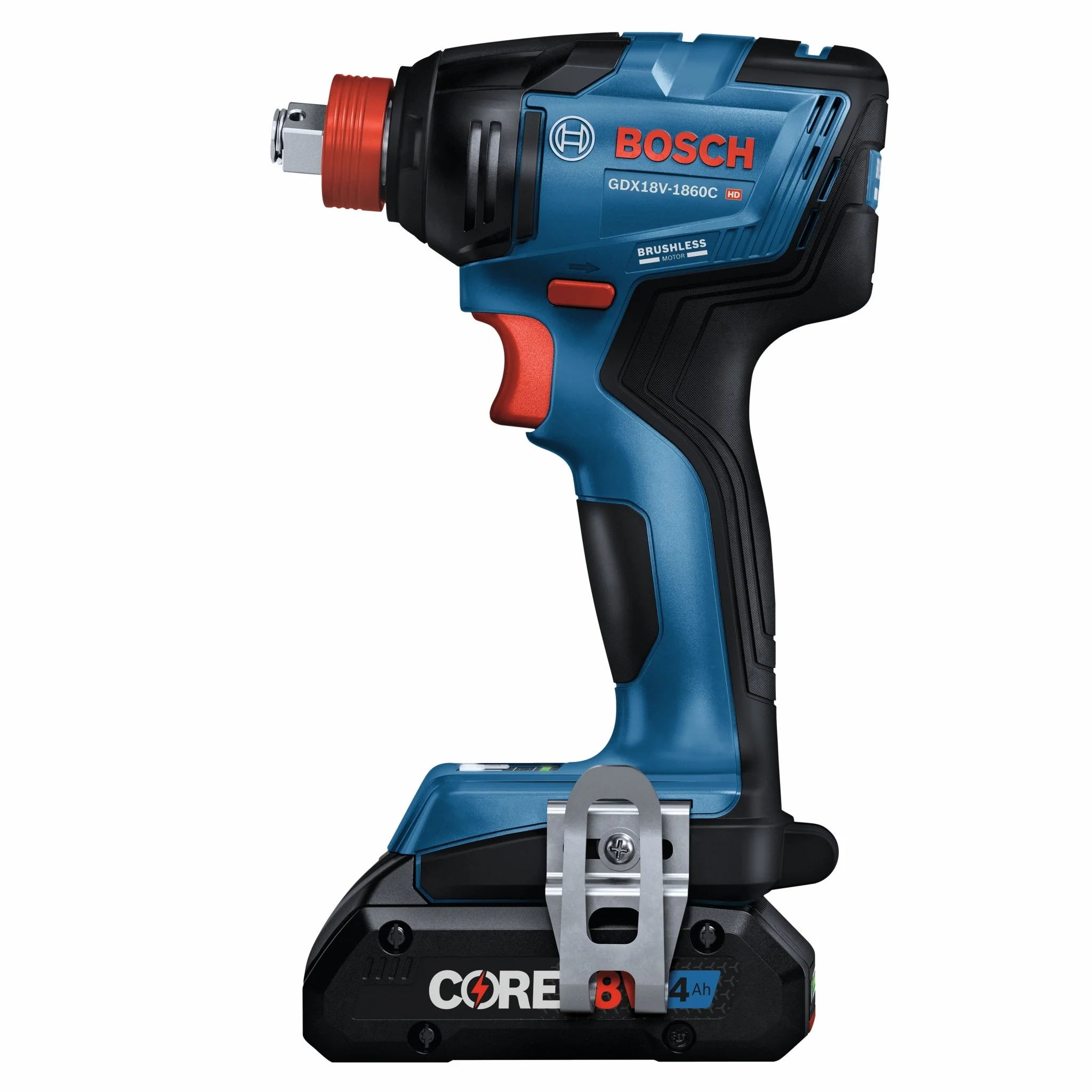 Bosch GXL18V-227B25 18V 2-Tool Combo Kit with Connected-Ready Two-In-One 1/4 In. Bit/Socket Impact Driver/Wrench & 1/2 In. Hammer Drill/Driver - Image 5