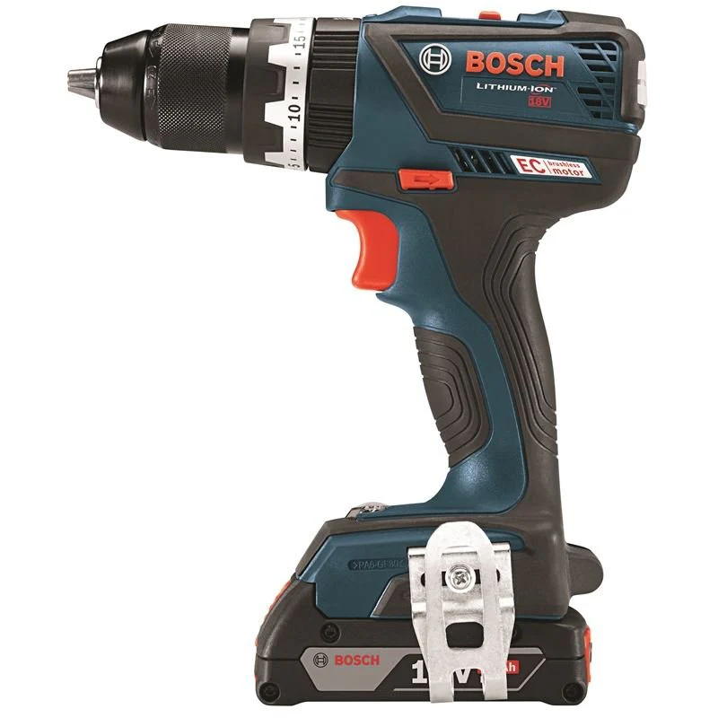 Bosch | HDS183-02 18V EC Brushless Compact Tough 1/2 In. Hammer Drill/Driver Kit | BFP - Image 2