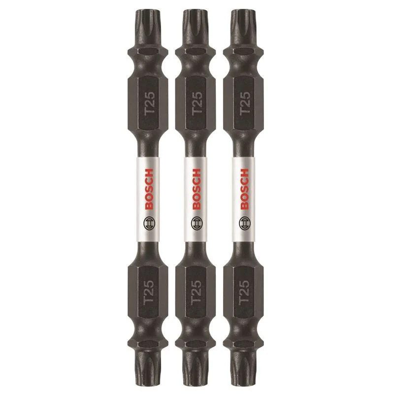 Bosch | ITDET252503 3 pc. Impact Tough 2.5 In. Torx #25 Double-Ended Bits