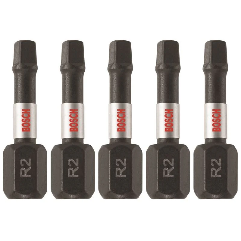 Bosch | ITSQ2105 5 pc. Impact Tough 1 In. Square #2 Insert Bits