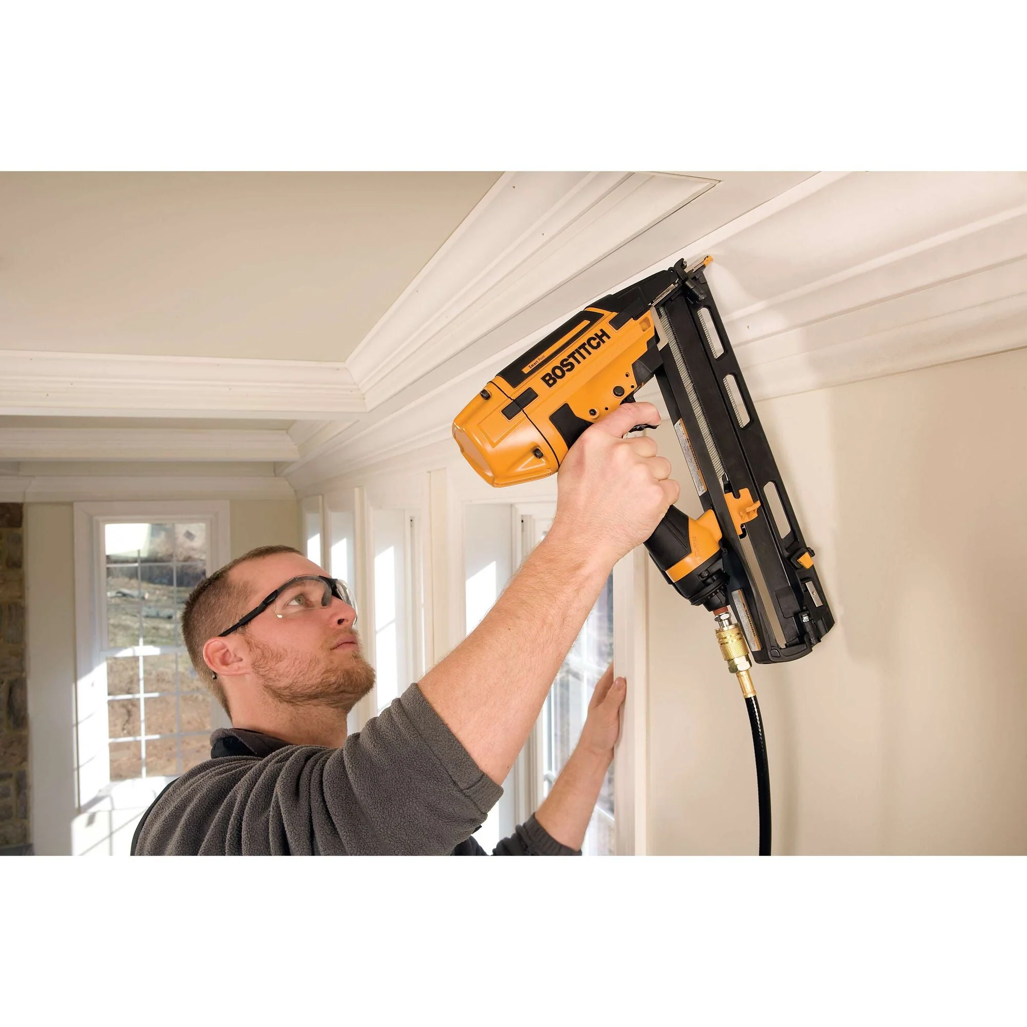 Bostich BTFP72155 Smart Point® 15 GA “DA” Style Angle Finish Nailer Kit - Image 3