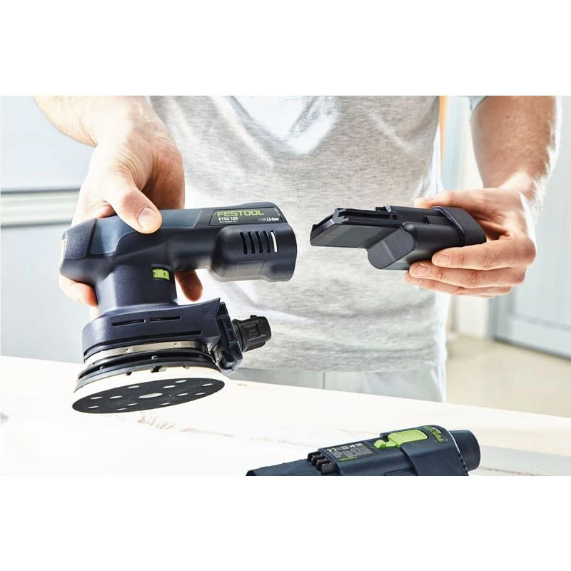 Cordless eccentric sander ETSC 125 Li 3,1-Basic - Image 5