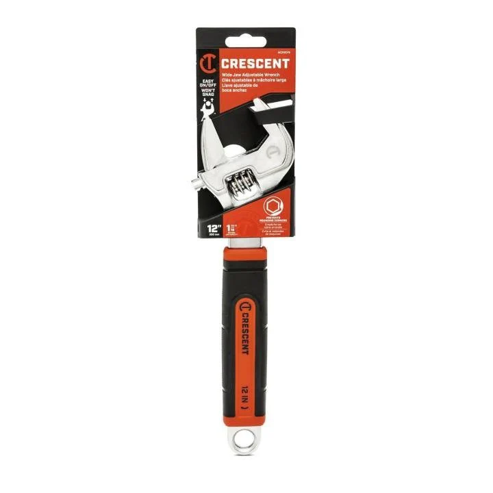 Crescent AC312CVS 12" Adjustable Wrench with Quick-Fit-Jaw - Image 7