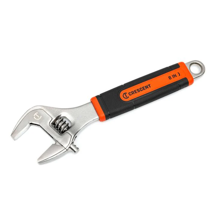 Crescent AC38CVS 8" Adjustable Wrench with Quick-Fit-Jaw - Image 3