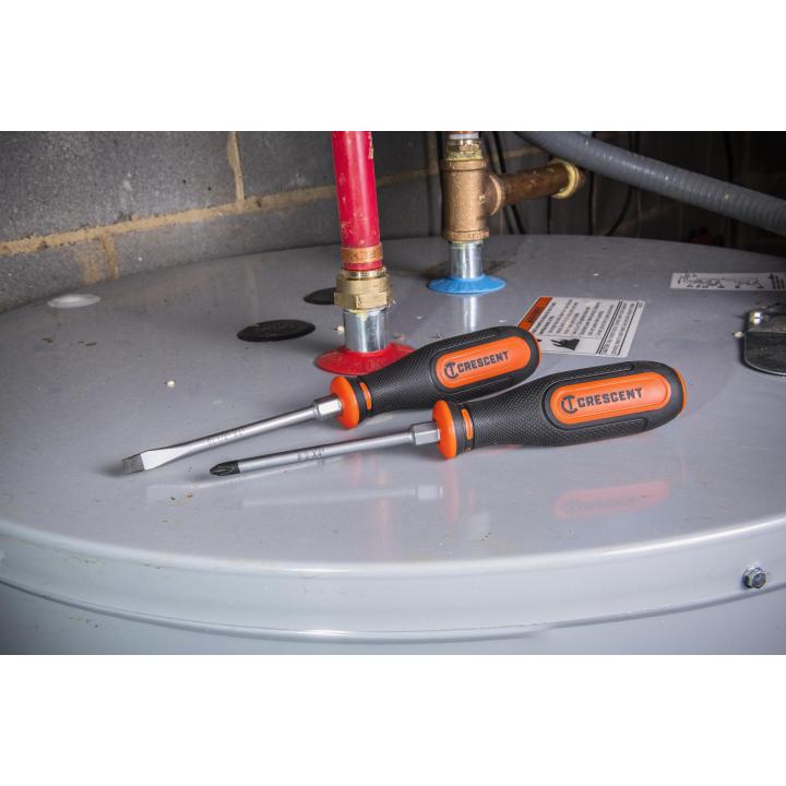 Crescent CSDS8PCSET 8 Piece Dual Material Screwdriver Set - Image 2