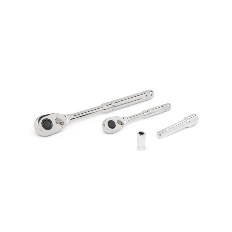 Crescent CTK121C 121 Pc. 1/4in and 3/8in Drive 6 and 12 Point Standard and Deep SAE/Metric Mechanics Tool Set - Image 3