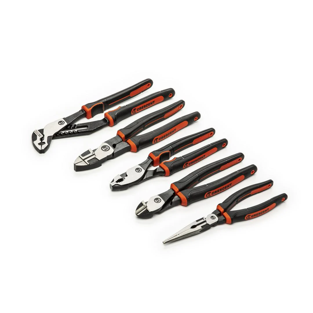 Crescent Z2SET5CG06 5 Piece Z2™ Mixed Dual Material Plier Set - Image 3