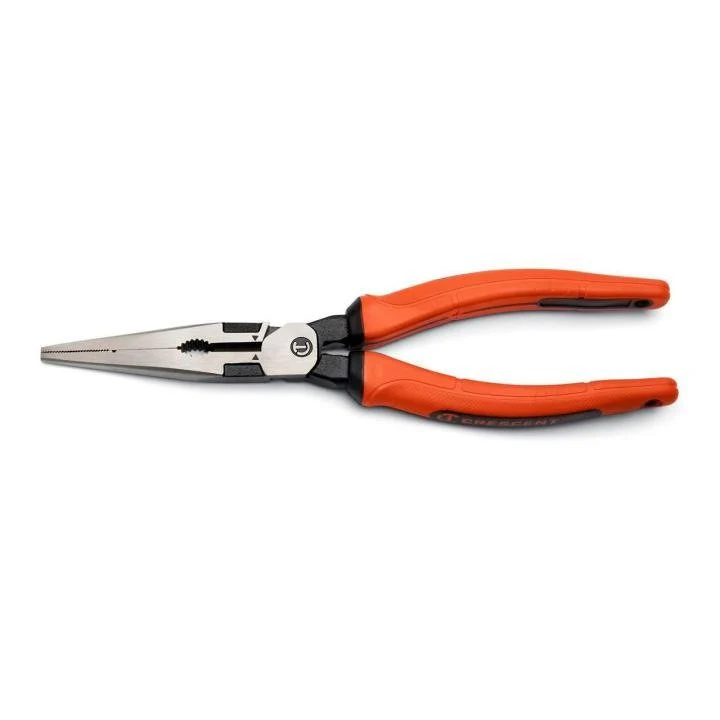Crescent Z6548CGR-06 8" Z2 Long Nose Plier with Dual Material Grip Rawhide Handle - Image 3