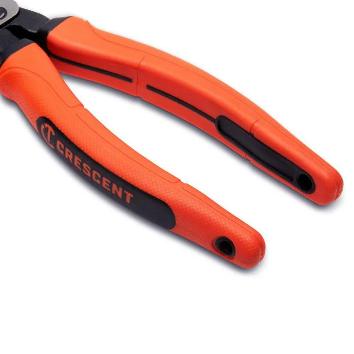 Crescent Z6548CGR-06 8" Z2 Long Nose Plier with Dual Material Grip Rawhide Handle - Image 4