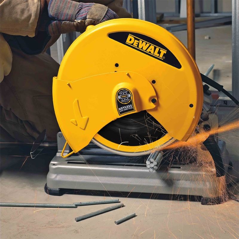 DEWALT 14" x 3/32" x 1" Diamond Edge Chop Saw Wheel - Image 3